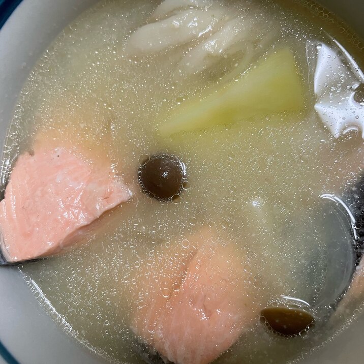 鮭の味噌汁